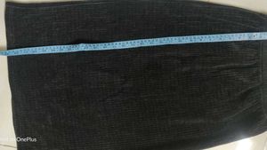 Corduroy long skirt