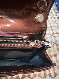 Authentic Bvlgari Serpenti Forever Patent Leather