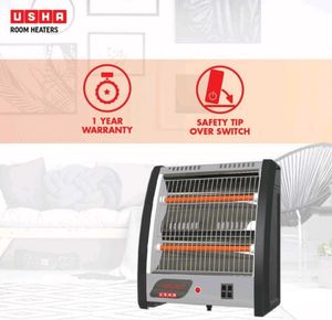USHA 2 Rod 800 Watt Quartz Heater