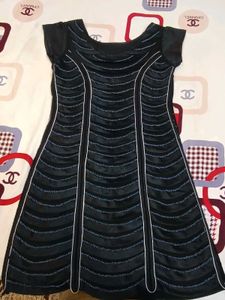 Party Wear Black One Piece