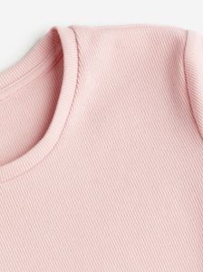 H&amp;M Ribbed jersey top