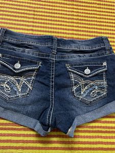 Denim Cut-Off Shorts