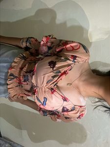 Floral Crop Top