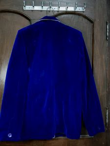 Blue Velvet Blazer