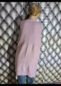 gucci pink  Knit Poncho