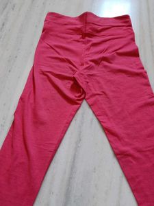 Pink Capri Leggings