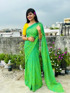 Lehriya Saree