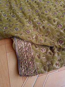Olive Saree