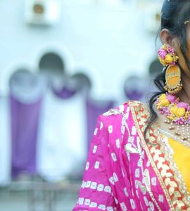 Floral Jewellery For Haldi