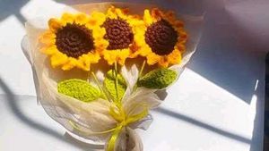 Crochet Sunflower 🌻bouquet 💐