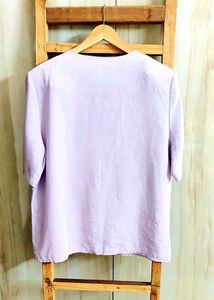 Levender Embroidery Work Top Si,e-42-44