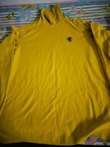 Woolen T-shirt With Navy Blue Jacket