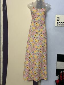 Floral Print Sundress long dress
