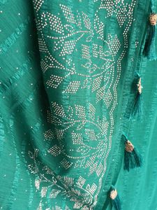 Emerald Green Saree