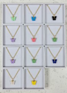 Butterfly Pendant Necklace