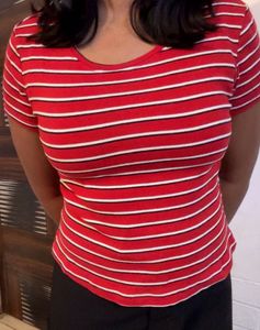 Striped Red T-Shirt (item 36)