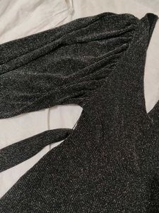 Sparkly Black Romper