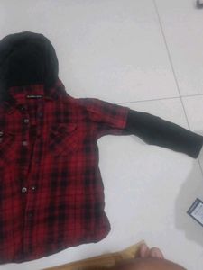 Red &amp; Black Flannel Shirt
