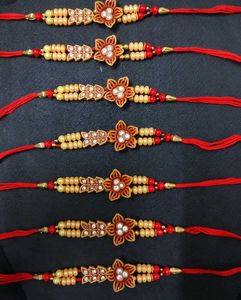 Set of 12 Floral Designer Rakhi