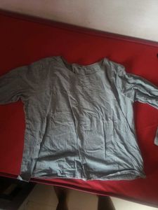 Grey Full Sleeves T Shirt Decathlon