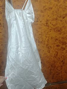 White Slip Dress