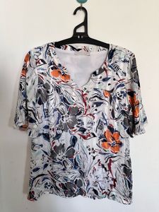 Floral Print Top