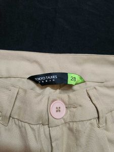 Beige Trousers
