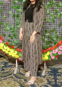 1 time wear- Plazo dress with shrug
