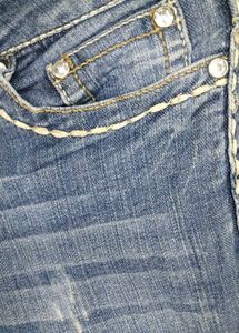 Embellished Pocket Denim Jeans