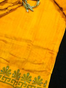 Mustard Colour Suit
