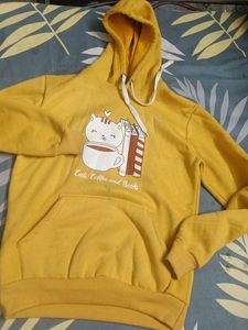 Cute Cat Coffee &amp; Books Hoodie