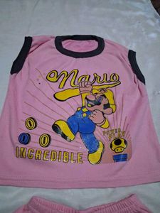 Mario Kids Sleepwear Set