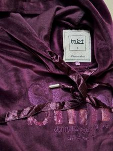 VELVET BLING HOODIE