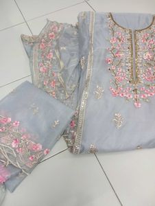 Elegant Grey Kurta Set