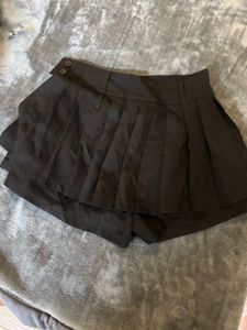 Cute Black Skort