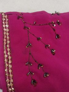Rose Pink Saree