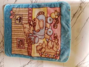 Combo Of Baby Swaddle Bedding And Swaddl Towel Set