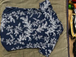 Highlander Tropical Print Shirt , Size: S