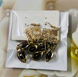 Resin Aat Fashion Earrings Only 1 Pics