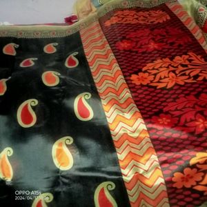 Black Georgette Saree With blouse