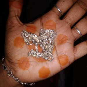 Pure Silver Anklet With Hallmark