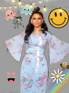 Floral Two-Piece ,jump suit Set👠❤️‍🔥