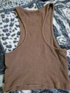 Brown Tank Top