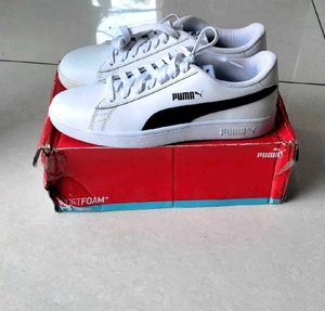 Puma V2 Smash White Sneakers