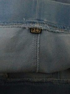 Denim Look Jeggings