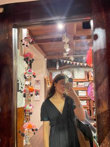 black dress