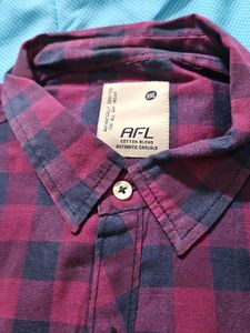 Purple/Magenta Shirt - Half Sleeves