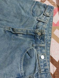 Light Blue Straight Fit Jeans