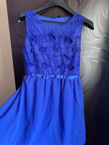 Blue Mini Dress