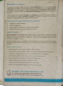 Class 10 Mathematics RD Sharma Guide Old Edition